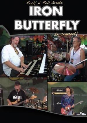 Iron Butterfly Rock 'N' Roll Greats - Iron Butterfly: In Concert! album cover