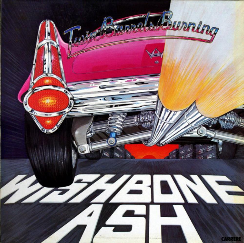 Wishbone Ash Twin Barrels Burning album cover