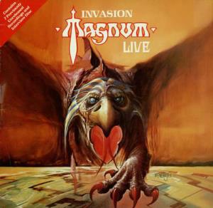 Magnum - Invasion Live CD (album) cover