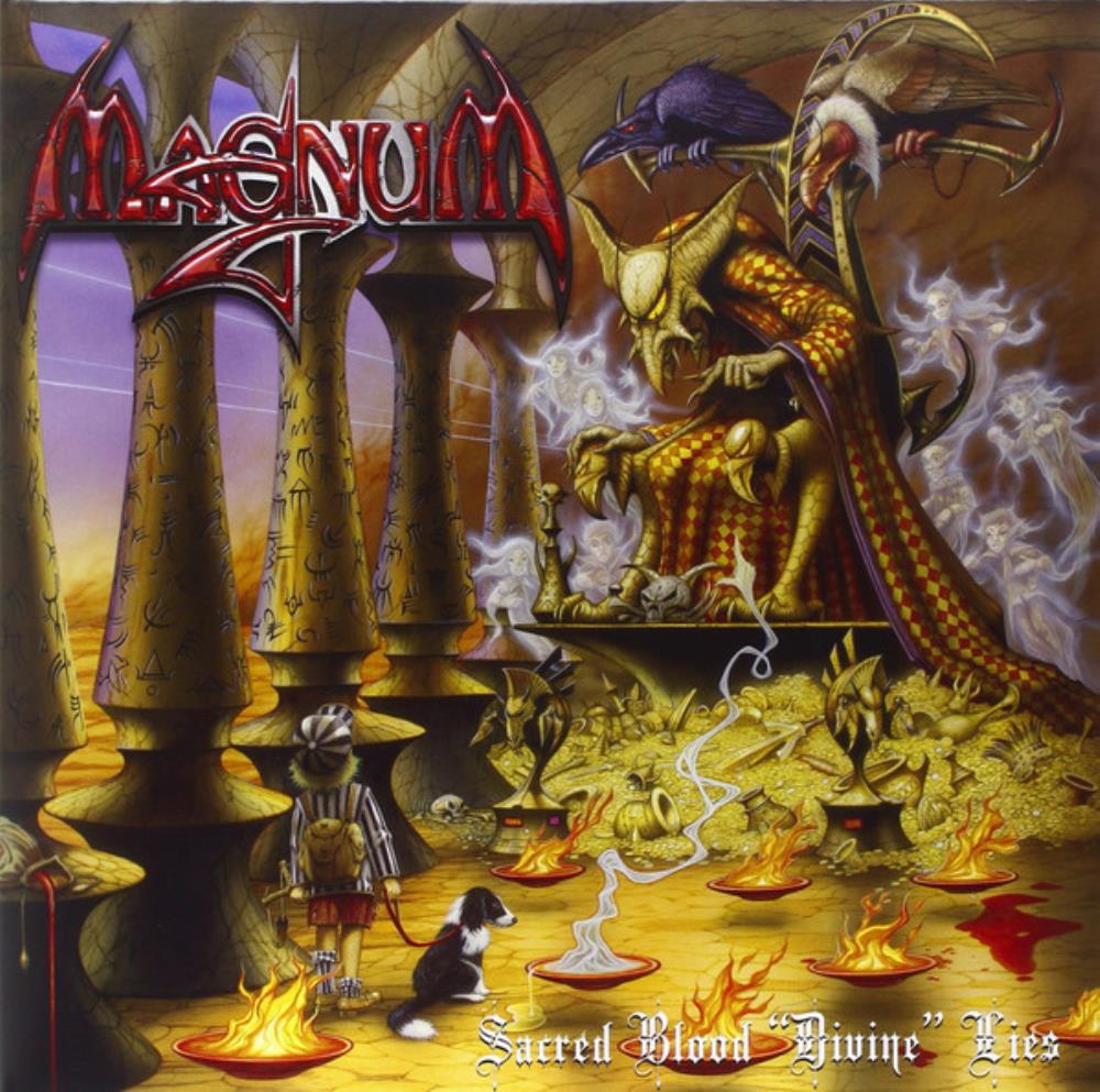 Magnum Sacred Blood Divine Lies album cover