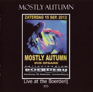 Mostly Autumn - Live at the Boerderij CD (album) cover
