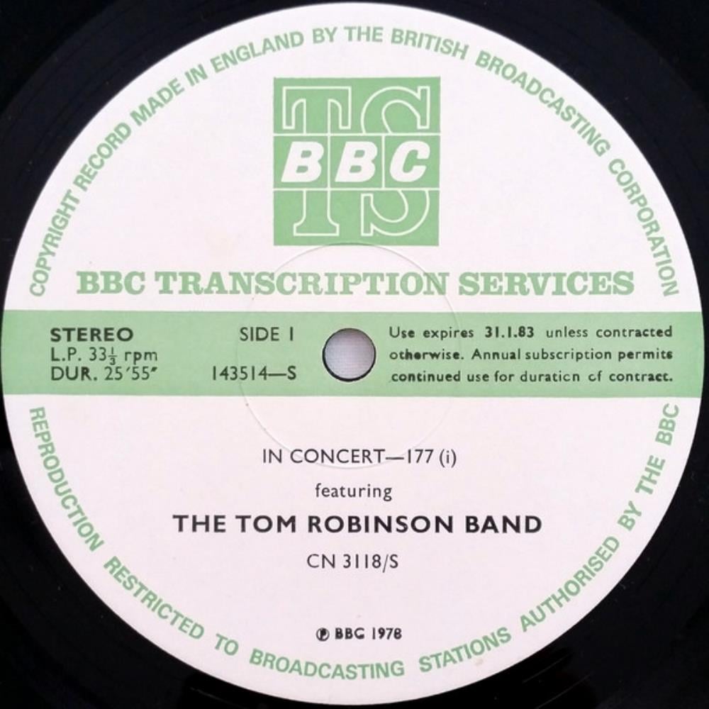Be Bop Deluxe Tom Robinson Band / Be Bop Deluxe - In Concert 177 album cover