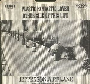 Jefferson Airplane Plastic Fantastic Lover (live) album cover
