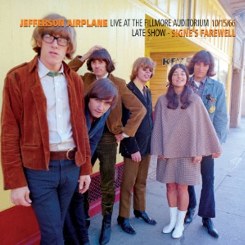 Jefferson Airplane Live At The Fillmore Auditorium - Late Show - Signe's Farewell - 10/15/66 album cover