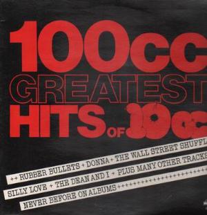 10cc - 100CC Greatest Hits of 10CC CD (album) cover