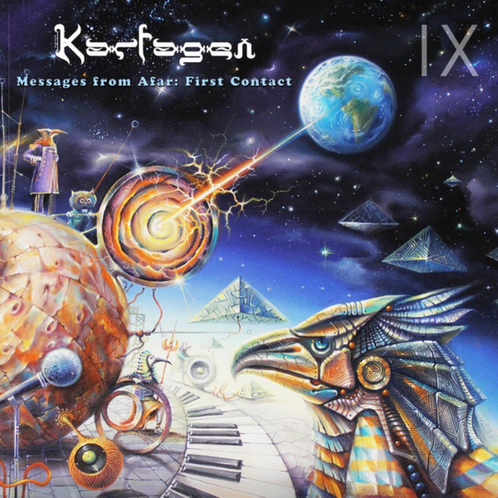 Karfagen - Messages from Afar: First Contact CD (album) cover