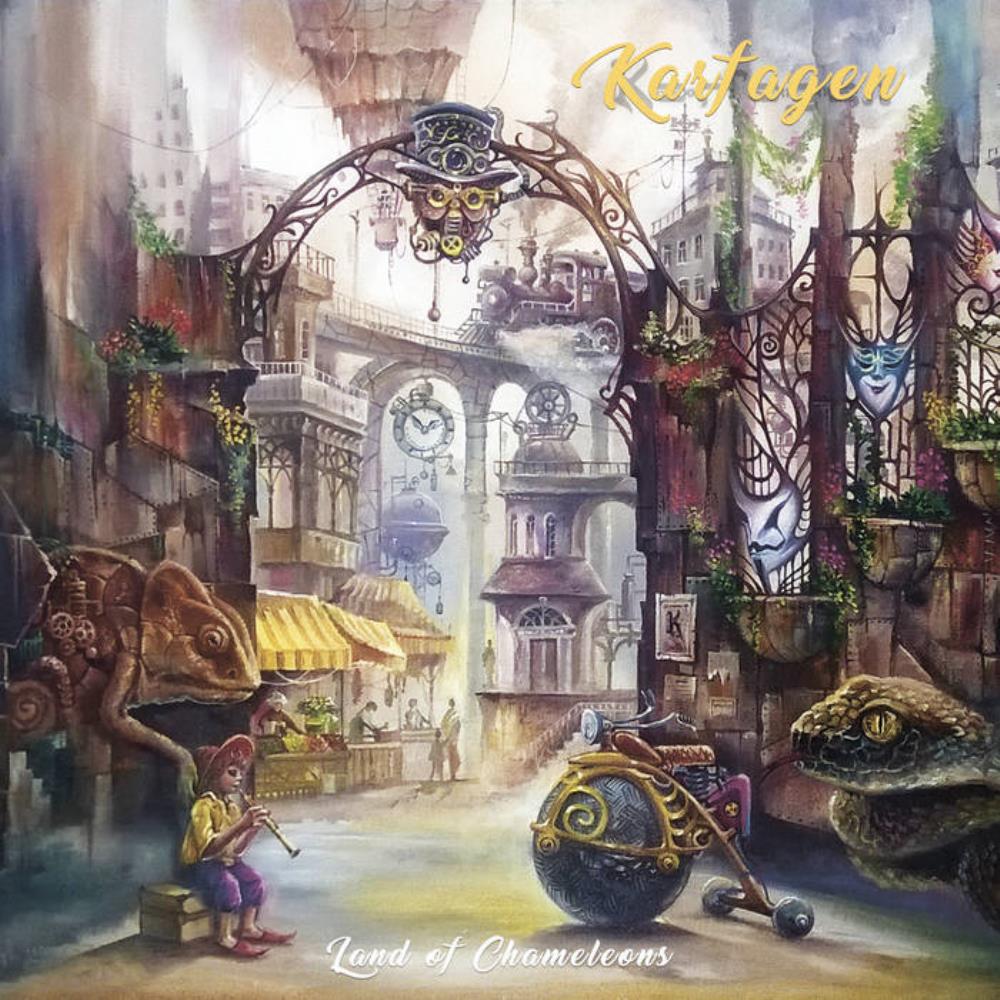 Karfagen Land of Chameleons album cover