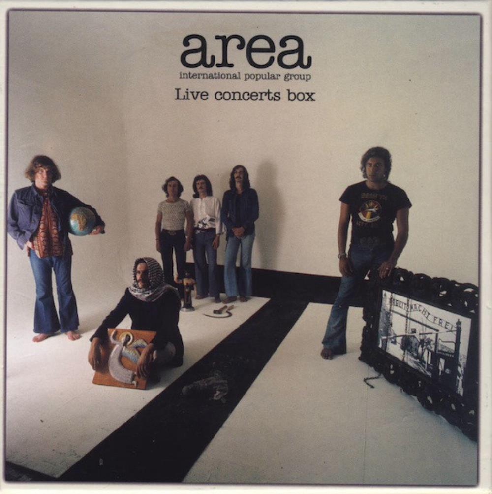 Area - Live Concerts Box CD (album) cover