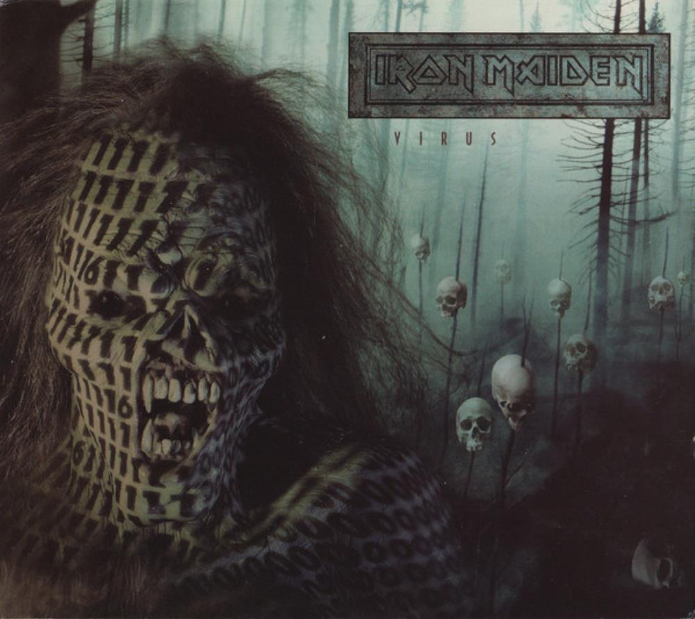 Iron Maiden - Virus CD1 CD (album) cover