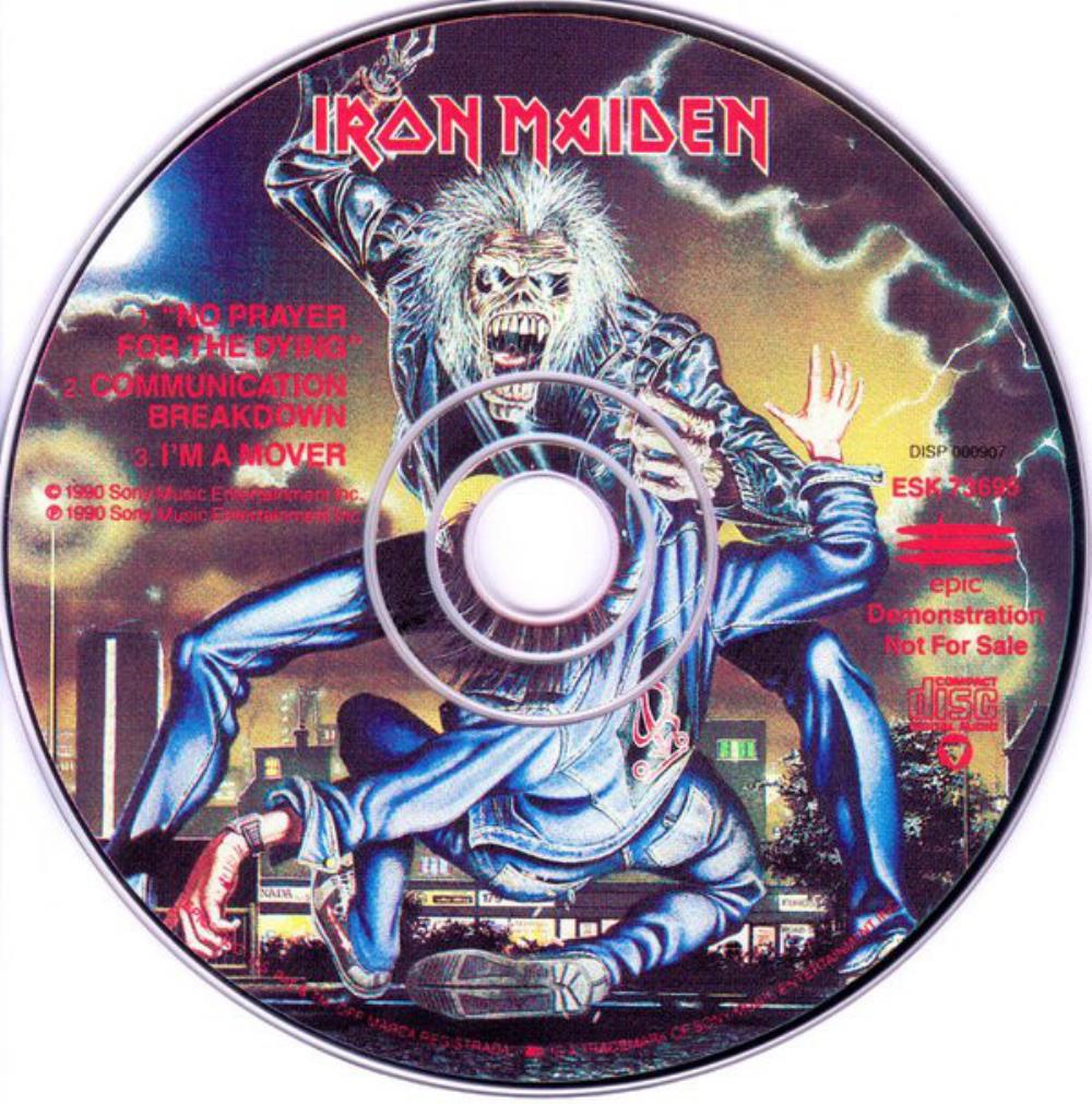 Iron Maiden No Prayer for the Dying album cover