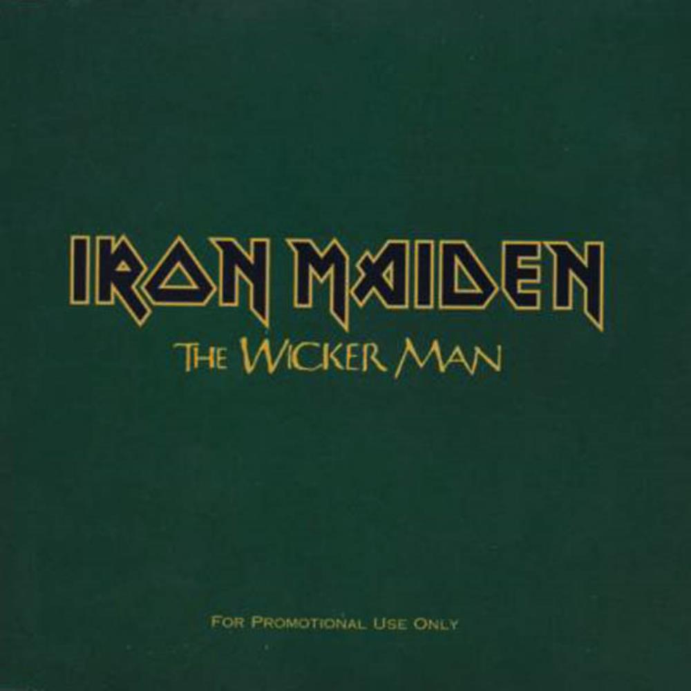 Iron Maiden The Wicker Man album cover