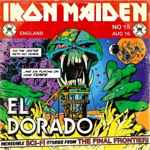 Iron Maiden El Dorado album cover