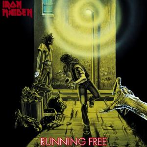 Iron Maiden Running Free album cover