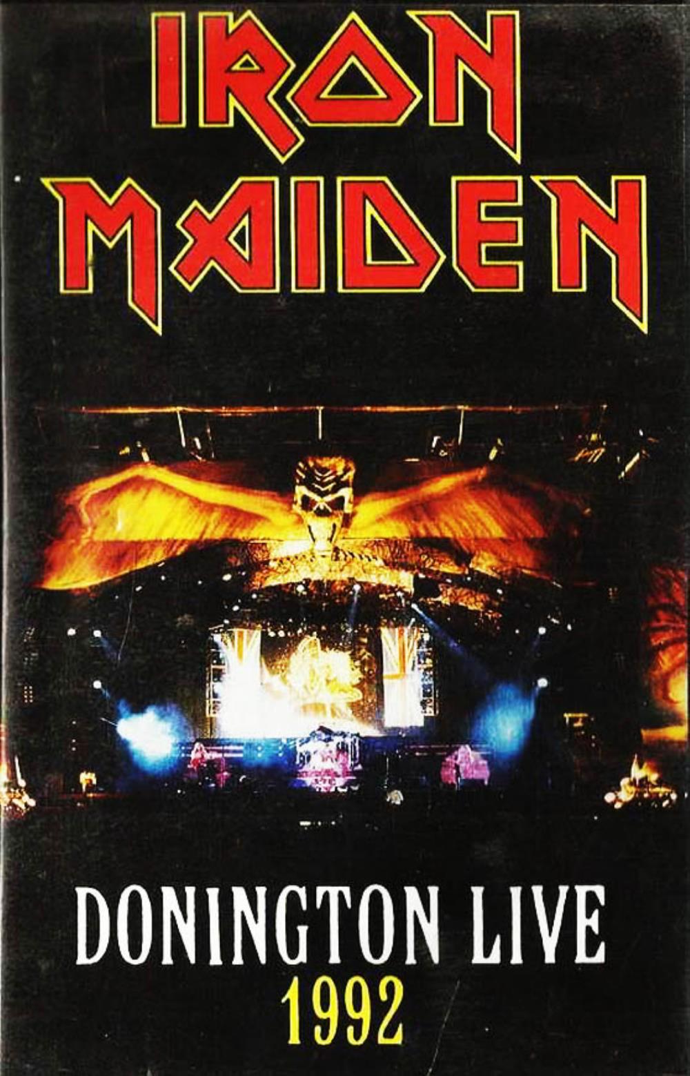 Iron Maiden Live at Donington album cover