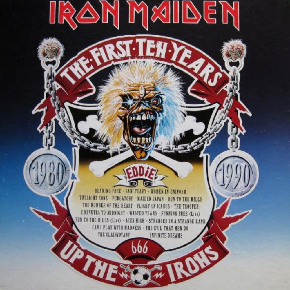 Iron Maiden The First Ten Years album cover