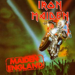 Iron Maiden Maiden England album cover