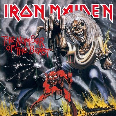 Iron Maiden - The Number Of The Beast CD (album) cover