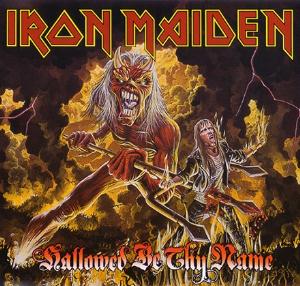 Iron Maiden Hallowed Be Thy Name  album cover