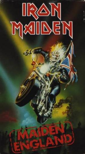 Iron Maiden Maiden England album cover