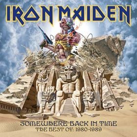 Iron Maiden - Somewhere Back in Time: The Best of 1980 - 1989 CD (album) cover