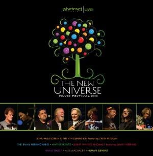 Various Artists (Label Samplers) The New Universe Music Festival 2010 album cover