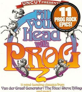 Various Artists (Concept albums & Themed compilations) - Fill Your Head With Prog CD (album) cover