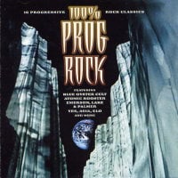 Various Artists (Concept albums & Themed compilations) - 100% Prog Rock CD (album) cover