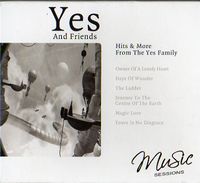 Various Artists (Concept albums & Themed compilations) - Yes And Friends: Hits & More From The Yes Family CD (album) cover
