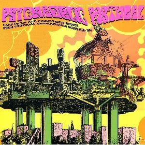 Various Artists (Concept albums & Themed compilations) - Psychedelic Portugal - Hard Psych and Progressive Sounds from Portugal Underground Scene 1968-1974 CD (album) cover
