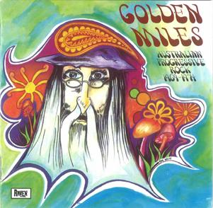 Various Artists (Concept albums & Themed compilations) - Golden Miles: Australian Progressive Rock 1969-1974 CD (album) cover