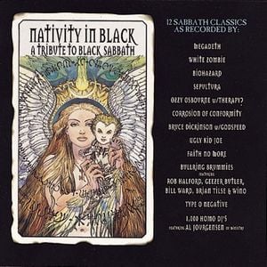Various Artists (Tributes) - Nativity In Black - A Tribute To Black Sabbath CD (album) cover