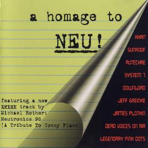 Various Artists (Tributes) A Homage To Neu! album cover