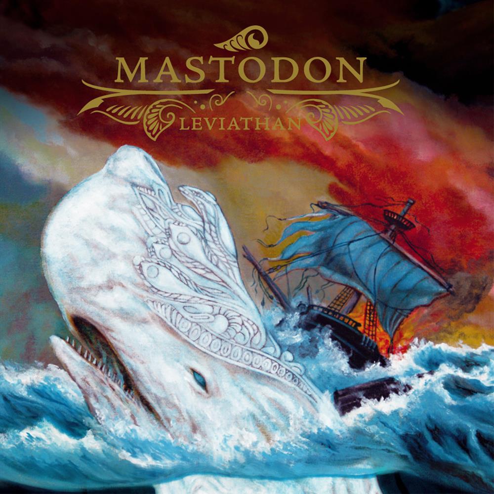 Mastodon Leviathan album cover
