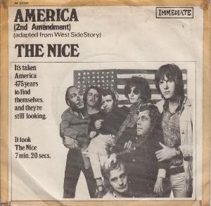 The Nice - America (2nd Amendment) CD (album) cover