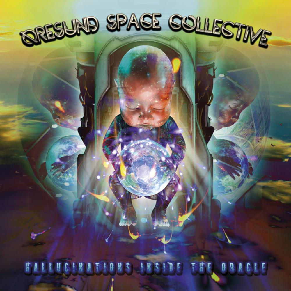 resund Space Collective - Hallucinations Inside the Oracle CD (album) cover