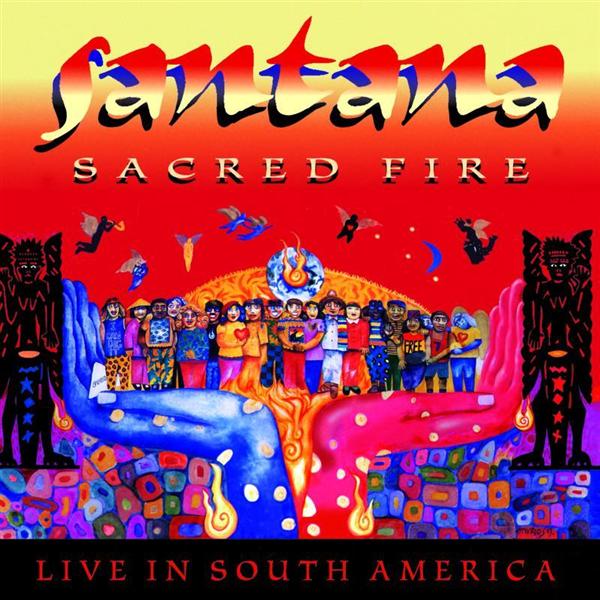 Santana - Sacred Fire (Live In South America) CD (album) cover