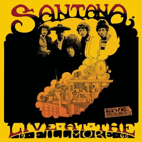 Santana Live At The Fillmore, 1968 album cover