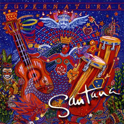 Santana - Supernatural CD (album) cover
