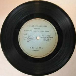 Aquelarre - Pjaro de la locura/ Mujer en edad  CD (album) cover