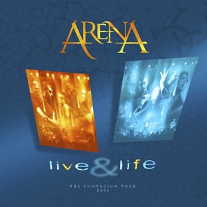 Arena - Live & Life  CD (album) cover