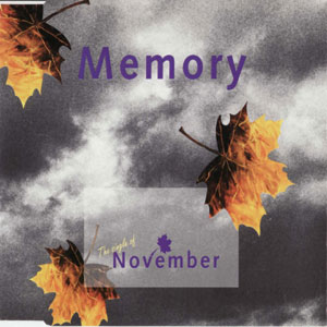 November - Memory CD (album) cover