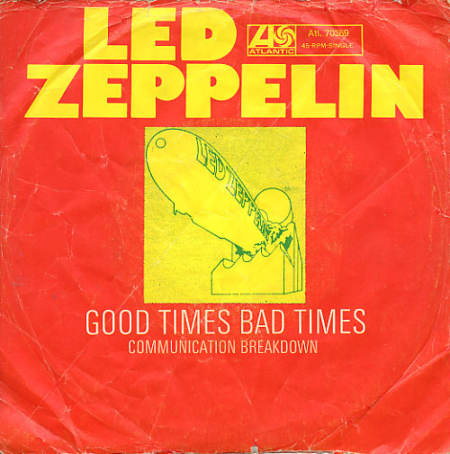 Led Zeppelin - Good Times Bad Times CD (album) cover