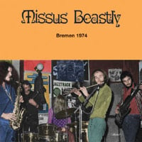 Missus Beastly - Bremen 1974 CD (album) cover