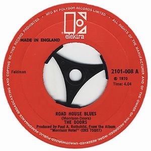 The Doors Road House Blues album cover