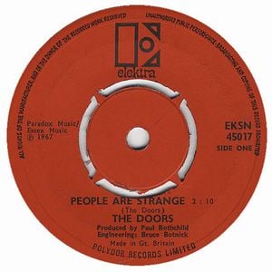 The Doors People Are Strange album cover