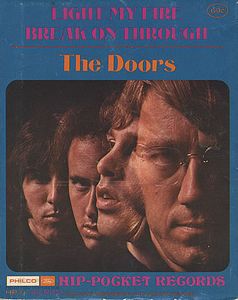The Doors Light My Fire 5'' vinyl album cover