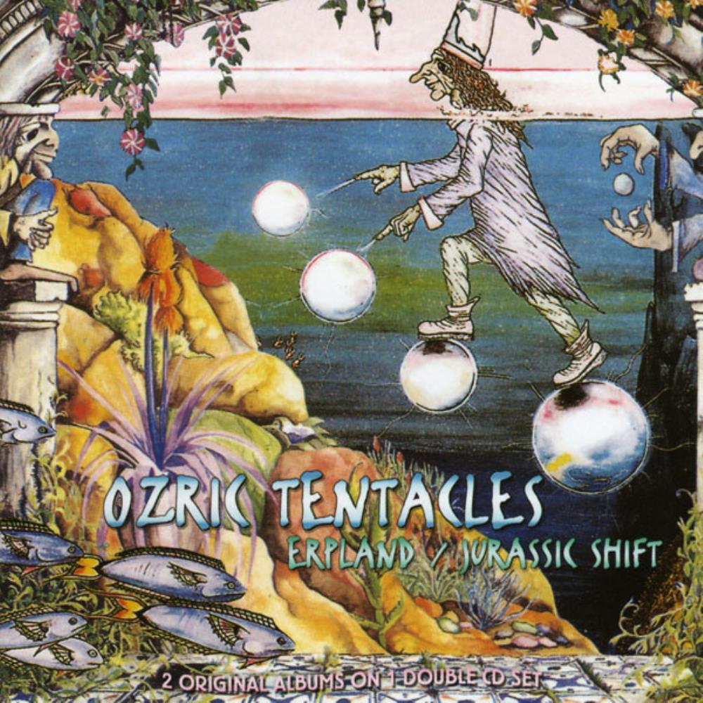 Ozric Tentacles Erpland / Jurassic Shift album cover