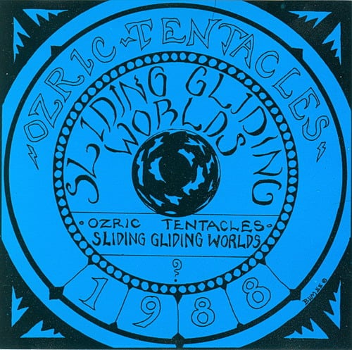 Ozric Tentacles - Sliding Gliding Worlds CD (album) cover