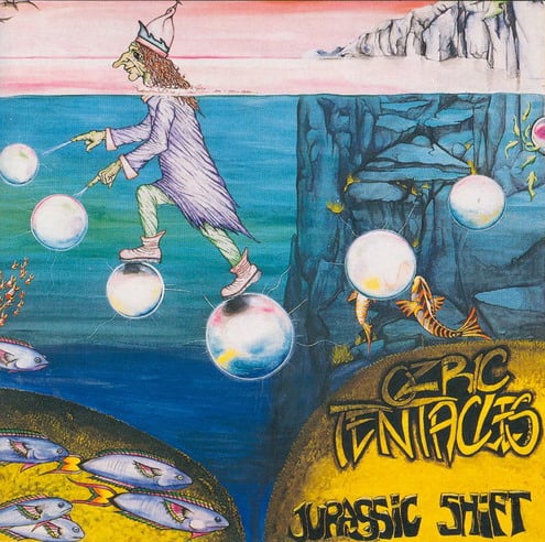 Ozric Tentacles - Jurassic Shift CD (album) cover