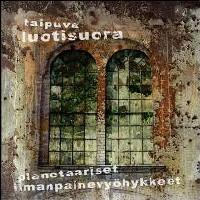 Taipuva Luotisuora - Planetaariset Ilmanpainevyhykkeet CD (album) cover